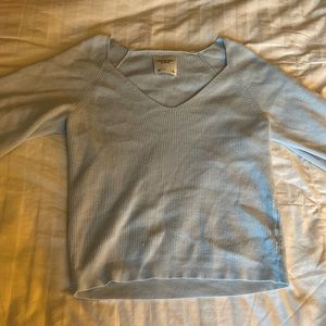 baby blue sweater